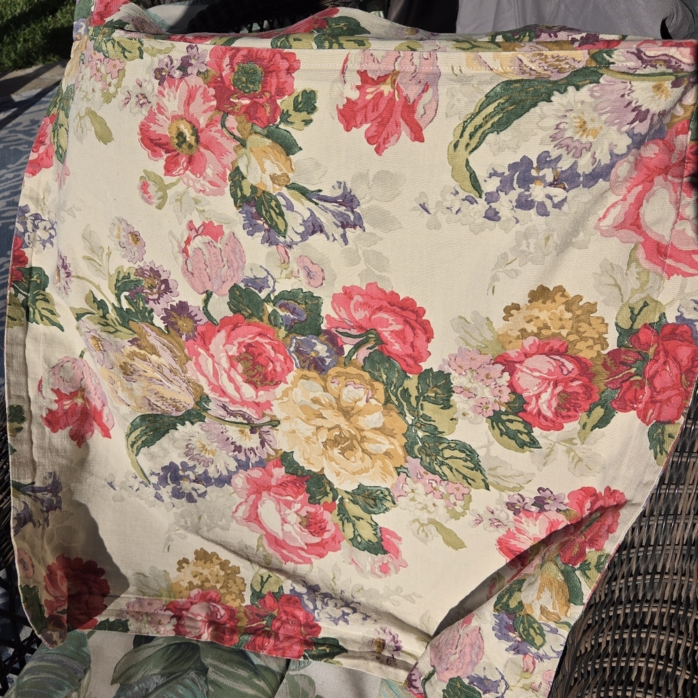 Lauren Ralph Lauren 1 Euro Sham Surrey Garden Floral Shabby Chic - Picture 7 of 8